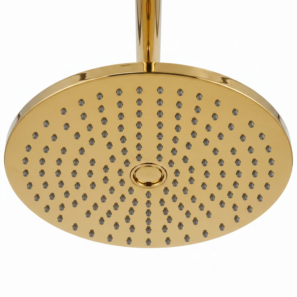 Colonne de douche encastrée ronde inox | Halo